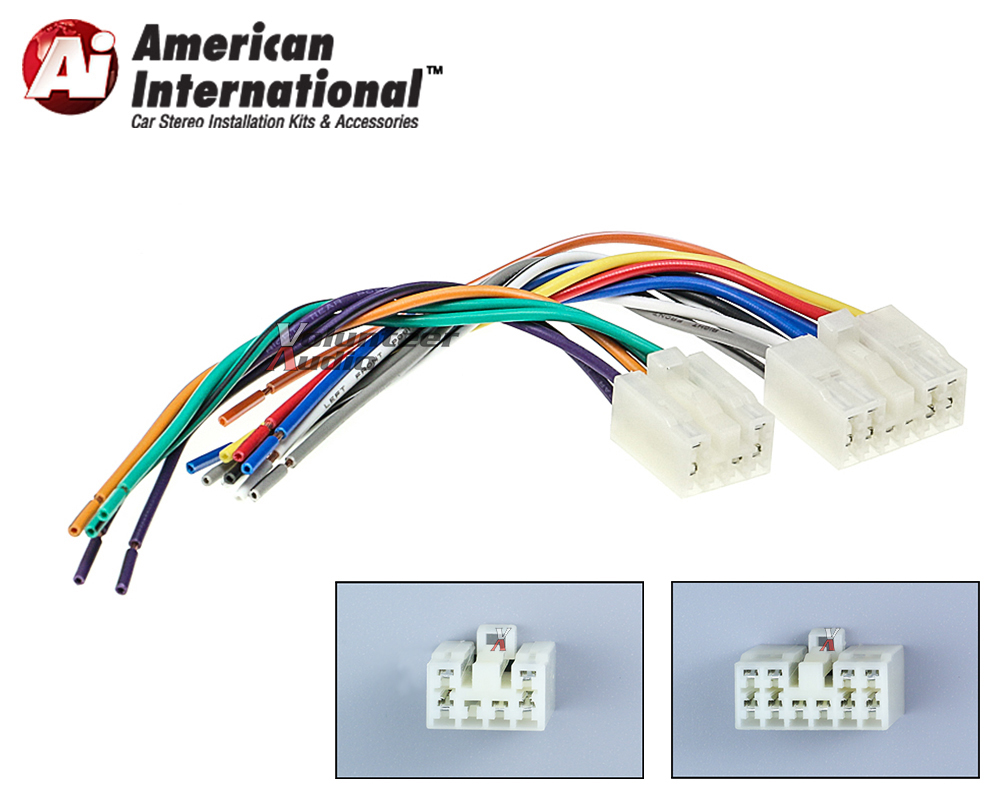 Toyota Plugs Into Factory Radio Car Stereo CD Player Wiring Harness